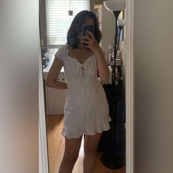 Urban Outfitters White Mini Dress - Picture 1 of 4